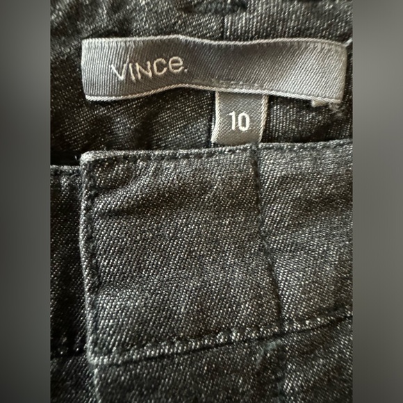 Vince Zip Leg Pants Size 10 Black - Picture 5 of 5